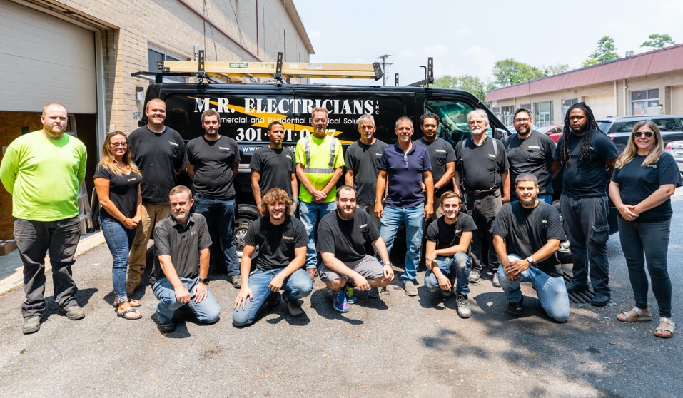 M.R. Electricians Footer Image