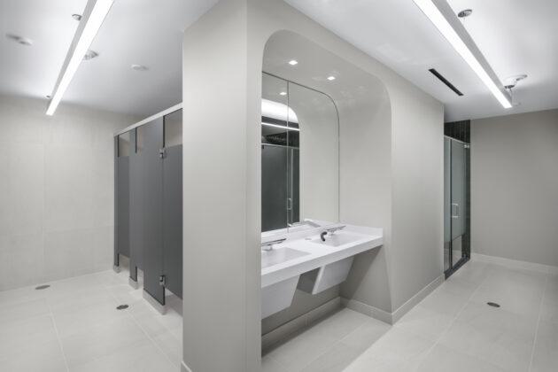 Transforming Spaces with Modern Lighting Solutions at the 1341 G Street Fitness and Conference Center